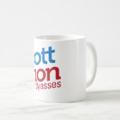 ボイコットの牽引のマグ コーヒーマグカップ (正面右)