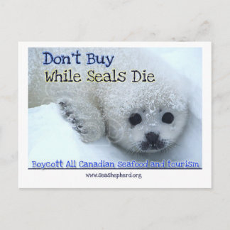 ボイコットカナダ ポストカード