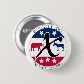 ボイコット2018ボタン 缶バッジ (正面&裏面)