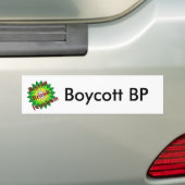 ボイコットBP バンパーステッカー (車上)