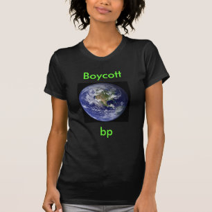 ボイコットbp tシャツ