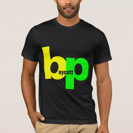 ボイコットbp tシャツ (正面)