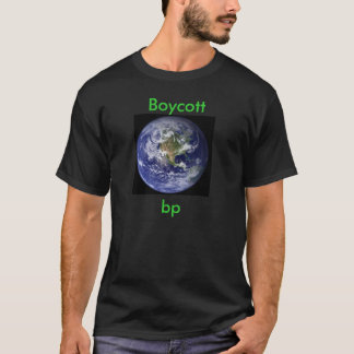 ボイコットbp tシャツ