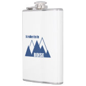 ボイシアイダホ山にいるほうがいい フラスク (左)