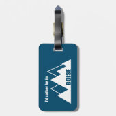 ボイシアイダホ山にいるほうがいい ラゲッジタグ (裏面縦)