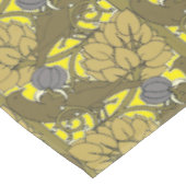 ボイシーの果樹の模様に描かれた鳥 テーブルクロス (アングル)