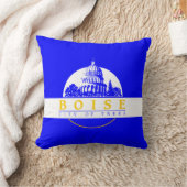 ボイシ国旗（アイダホ市） クッション (ブランケット)