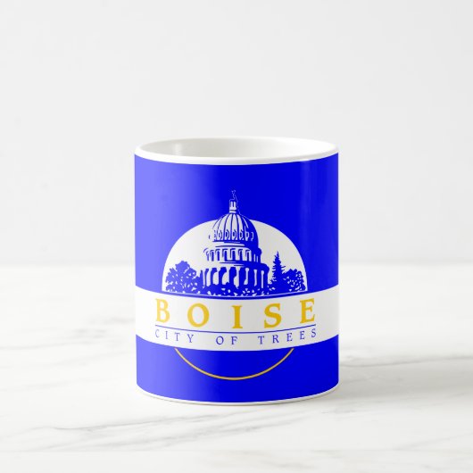 ボイシ国旗（アイダホ市） コーヒーマグカップ (中央)