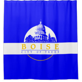ボイシ国旗（アイダホ市） シャワーカーテン