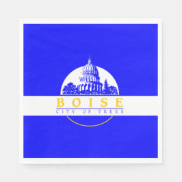 ボイシ国旗（アイダホ市） スタンダードランチョンナプキン