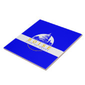 ボイシ国旗（アイダホ市） タイル (側面)