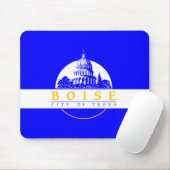 ボイシ国旗(アイダホ市) マウスパッド (マウス)