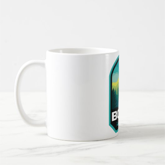 ボイシ国有林ID コーヒーマグカップ (左)
