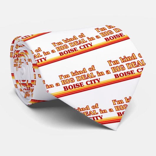 ボイシ市で何か大きな取引がある ネクタイ (ロール)