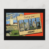 ボイシ・アイダホさんのご挨拶 ポストカード (正面)