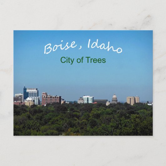 ボイシ、アイダホ州 ポストカード (正面)