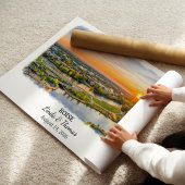 ボイシ アイダホ ポスター, 水彩, オーダーメイド ポスター