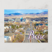 ボイシIDAHOポストカードからの挨拶 ポストカード (正面)