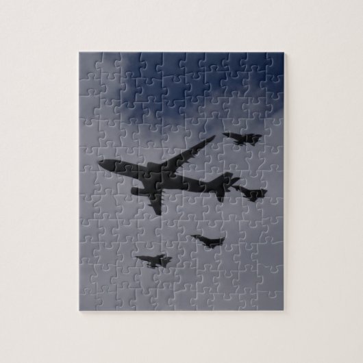 ボイジャーと台風 ジグソーパズル (縦)