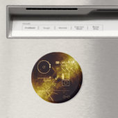 ボイジャーゴールデンレコード マグネット (インサイチュ (食洗機))