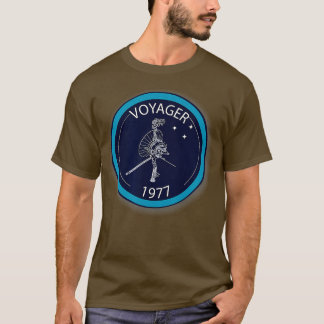ボイジャーサテライトプローブ1977宇宙 Tシャツ