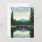 ボイジャーズナショナルパークミネソタトラベル ポストカード (正面/裏面)
