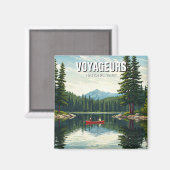 ボイジャーズナショナルパークミネソタトラベル マグネット (正面/裏面)