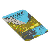 ボイジャーズナショナルパークミネソタヴィンテージ マグネット (右側)