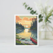 ボイジャーズナショナルパークミネソタUSA ポストカード (スタンド正面)