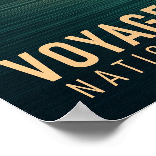 ボイジャーズナショナルパークヴィンテージ ポスター (角)