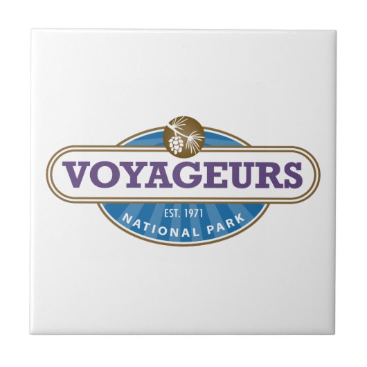 ボイジャー国立公園 タイル (正面)
