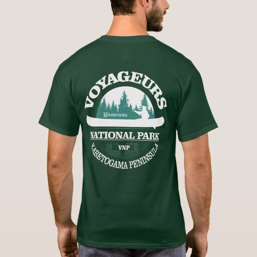 ボイジャー国立公園 Tシャツ (裏面)