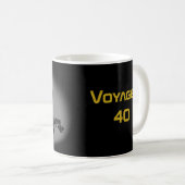 ボイジャー宇宙船とゴールデン記録40 コーヒーマグカップ (正面右)