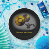 ボイジャー宇宙船とゴールデン記録40 ペーパープレート (パーティー)