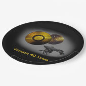 ボイジャー宇宙船とゴールデン記録40 ペーパープレート (アングル)