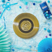 ボイジャー宇宙船ゴールデンレコード ペーパープレート (パーティー)