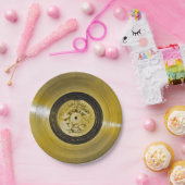 ボイジャー宇宙船ゴールデンレコード ペーパープレート (パーティー)