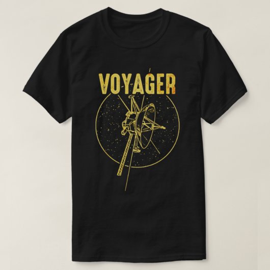 ボイジャー星間宇宙プローブ8 Tシャツ (デザイン正面)