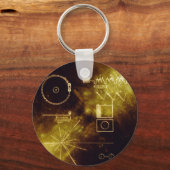 ボイジャー黄金記録 キーホルダー (正面)