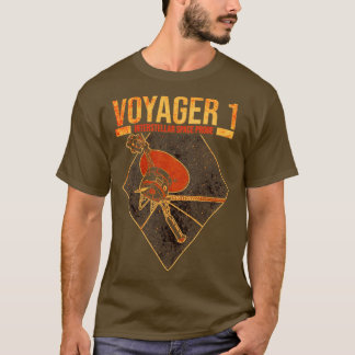 ボイジャー1星間宇宙プローブ1 Tシャツ