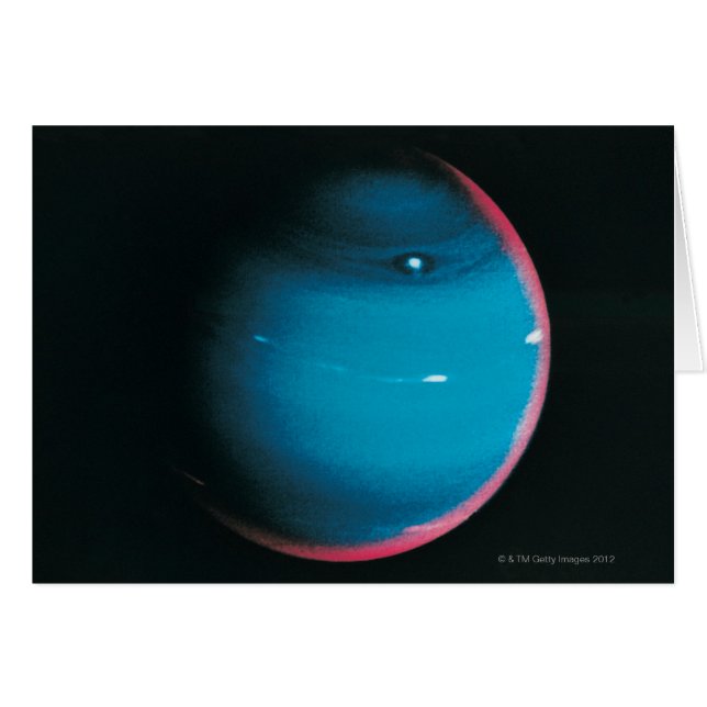 ボイジャー2の海王星 (正面横)