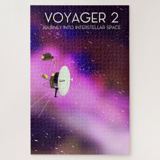 ボイジャー2号 - 星間空間への旅 ジグソーパズル (縦)
