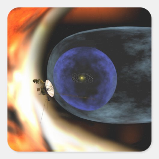 ボイジャー2宇宙船 スクエアシール (正面)