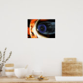 ボイジャー2宇宙船 ポスター (キッチン)