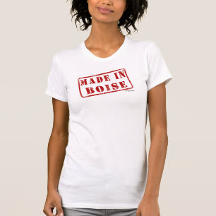 ボイジーで作られる Tシャツ