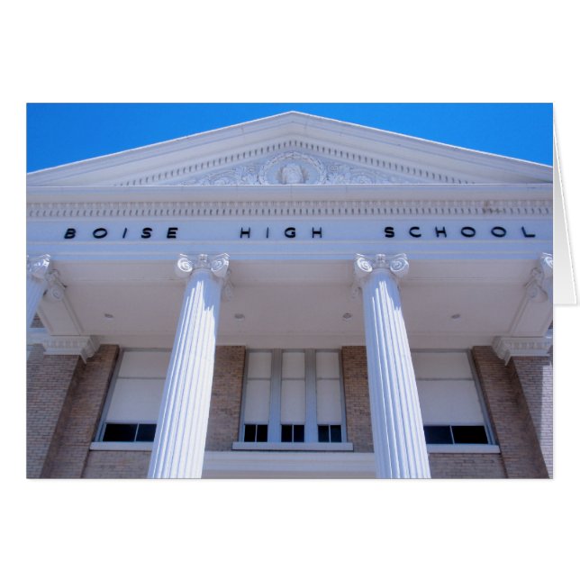 ボイジーの高等学校 (正面横)