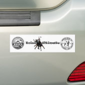 ボイジー、アイダホの大きい空の最終的なバンパーステッカー バンパーステッカー (車上)