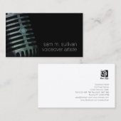 ボイスオーバーアーティストマイクヴィンテージエンターテイメント 名刺 (正面/裏面)