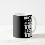 ボイスオーバーアーティスト声優女優演技 コーヒーマグカップ (正面右)