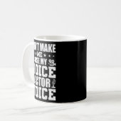 ボイスオーバーアーティスト声優女優演技 コーヒーマグカップ (正面左)